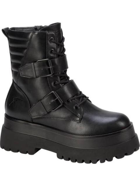BOTA MILITAR SUELA CHUNKY NEGRO GOODYEAR