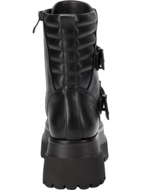 BOTA MILITAR SUELA CHUNKY NEGRO GOODYEAR