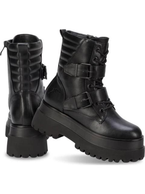 BOTA MILITAR SUELA CHUNKY NEGRO GOODYEAR