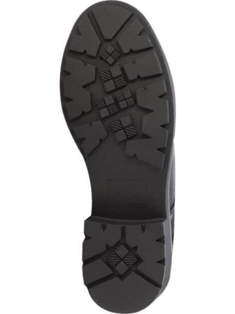 BOTA MILITAR TUBO ALTO CON PLACA EN TALON NEGRO