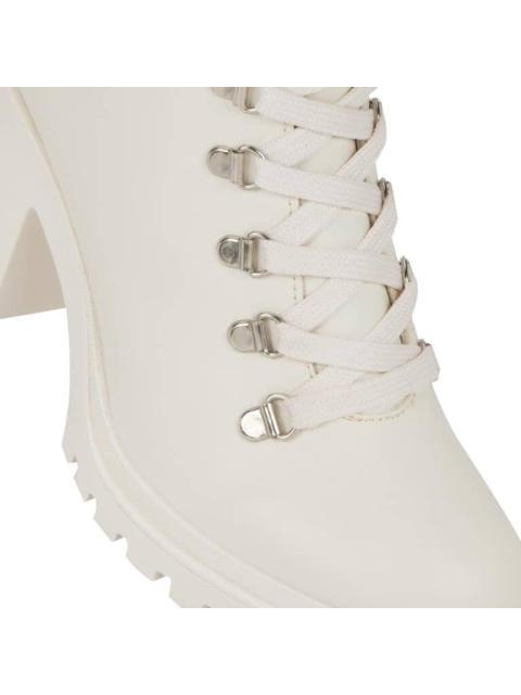 BOTA MILITAR CORREA PERLAS BEIGE/HUESO THALIA SODI