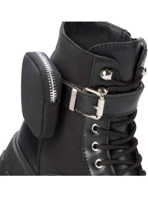 BOTA MILITAR SUELA TRACK NEGRO TIERRA BENDITA