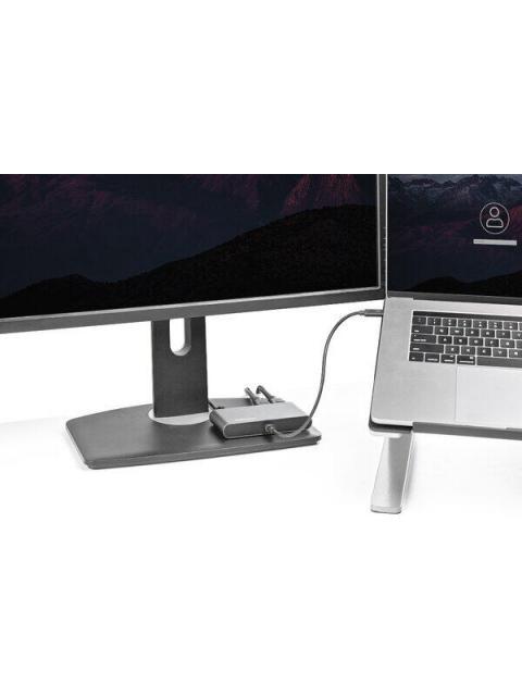 STARTECH  DOCKING STATION TB3DKM2HDL THUNDERBOLT 3 1X USB 3.0 1X USB 2.0 1X RJ-45 2X HDMI GRIS