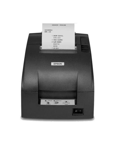 EPSON TM-U220D IMPRESORA DE TICKETS MATRIZ DE PUNTOS ALAMBRICO USB NEGRO - INCLUYE FUENTE DE PODER Y CABLE AC