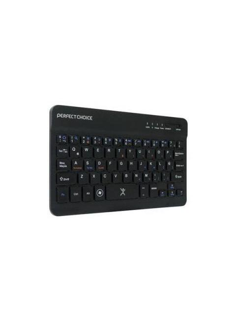 TECLADO PERFECT CHOICE MINI PC-200932 BLUETOOTH USB NEGRO (ESPANOL)