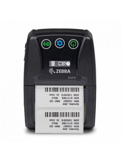 ZEBRA IMPRESORA MOVIL ZQ210 TERMICA DIRECTA INALAMBRICO 203 X 203 DPI BLUETOOTH USB NEGRO - NO INCLUYE ADAPTADOR DE CORRIENTE