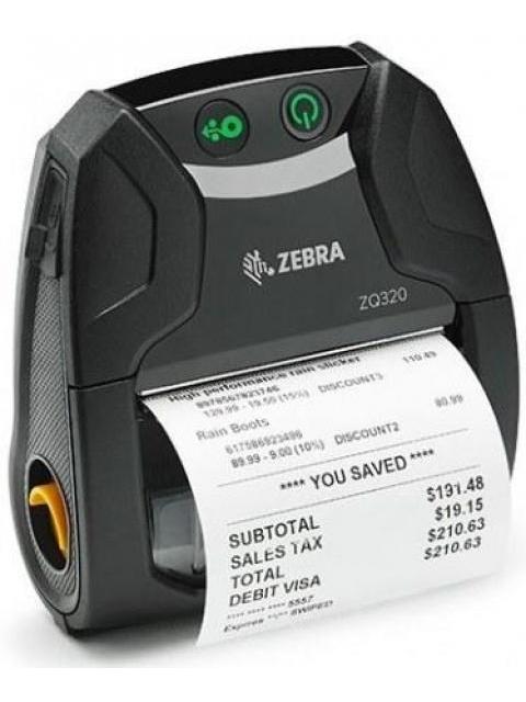 MINIPRINTER ZEBRA ZQ320 - TERMICA - 203 DPI - 72MM - USB - BLUETOOTH