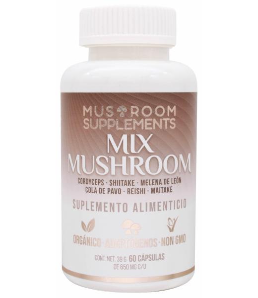 MIX MUSHROOM 60 CAP MUSROOM