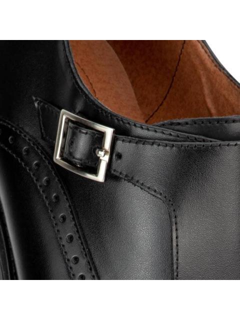 ZAPATO DE PIEL NEGRO CHOPPARD