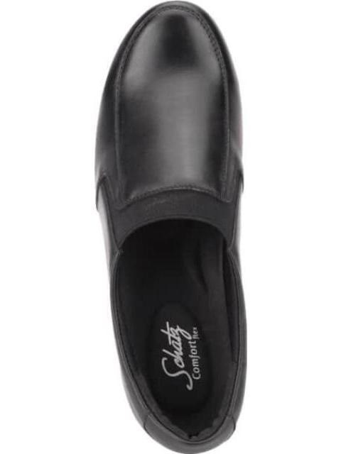 MOCASIN CON ELASTICO NEGRO SCHATZ COMFORT FLEX