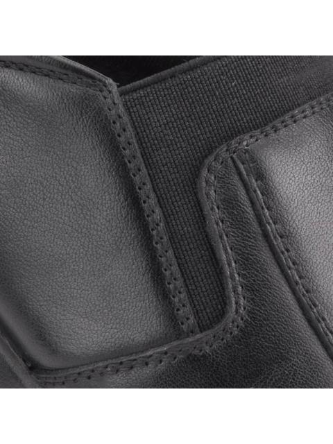 MOCASIN CON ELASTICO NEGRO SCHATZ COMFORT FLEX