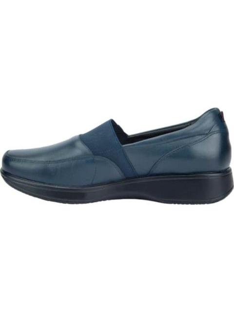 MOCASIN PIEL AZUL MARINO CALZADO PAZSTOR