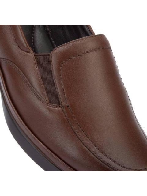 MOCASIN DE PIEL COGNAC CALZADO PAZSTOR