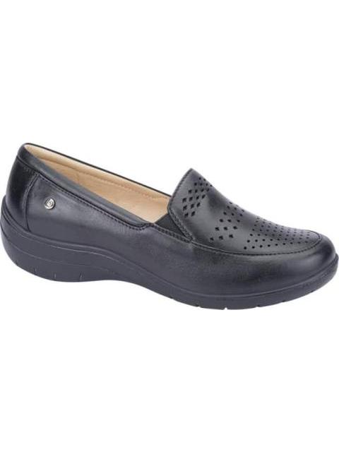 MOCASIN PERFORADO NEGRO JARKING SHOES
