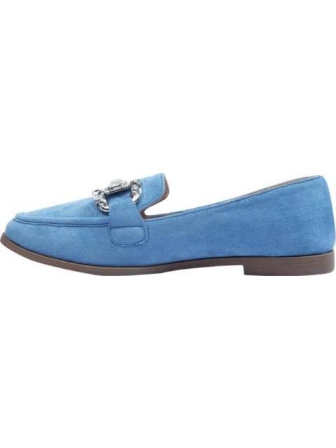 MOCASIN CON HERRAJE AZUL SHOSH
