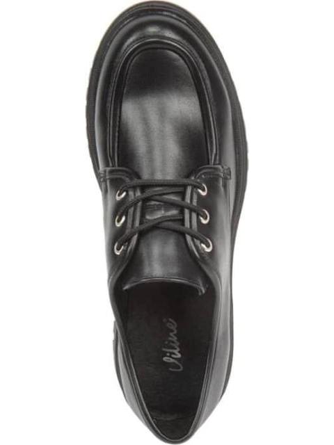 MOCASIN CON AGUJETA NEGRO VI LINE
