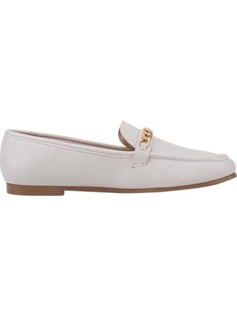 MOCASIN CON CADENA BEIGE/HUESO SHOSH