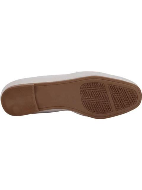 MOCASIN CON CADENA BEIGE/HUESO SHOSH