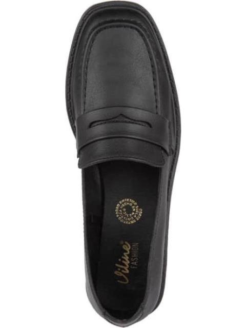 MOCASIN CON FLECOS NEGRO VI LINE FASHION