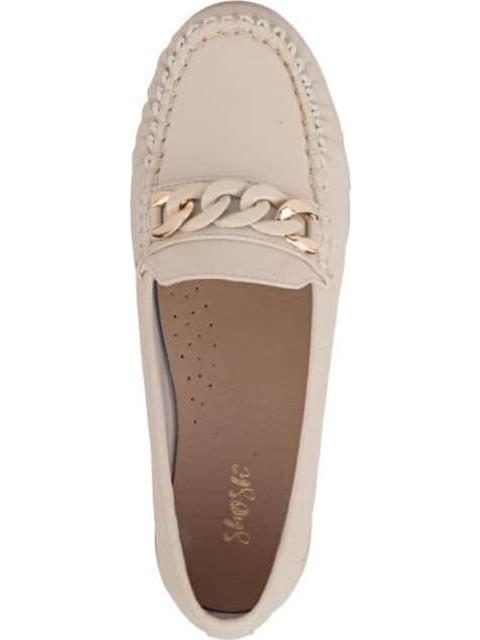 MOCASIN CON HERRAJE CAFE SHOSH