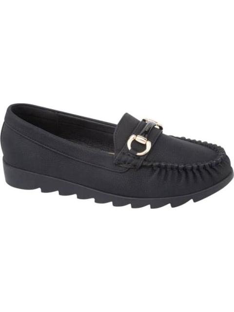 MOCASIN CON HERRAJE NEGRO SHOSH