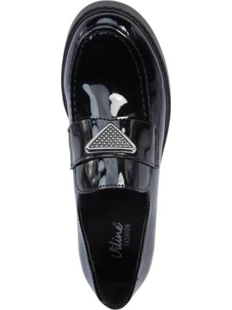 MOCASIN CON HERRAJE NEGRO VI LINE FASHION
