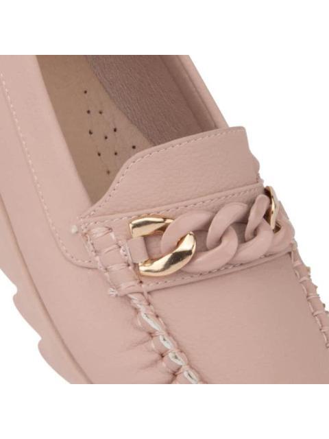 MOCASIN CON HERRAJE ROSA SHOSH