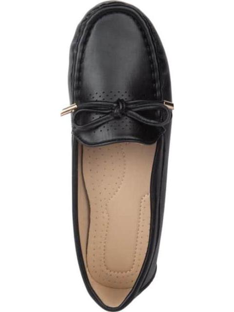 MOCASIN CON MOÑO NEGRO SHOSH