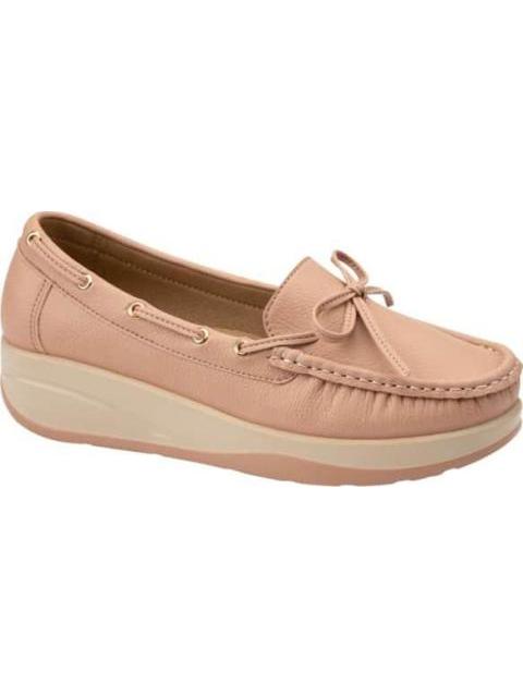 MOCASIN CON MOÑO ROSA SHOSH