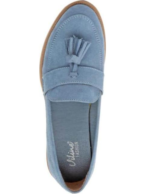 MOCASIN CON MOTAS AZUL VI LINE FASHION