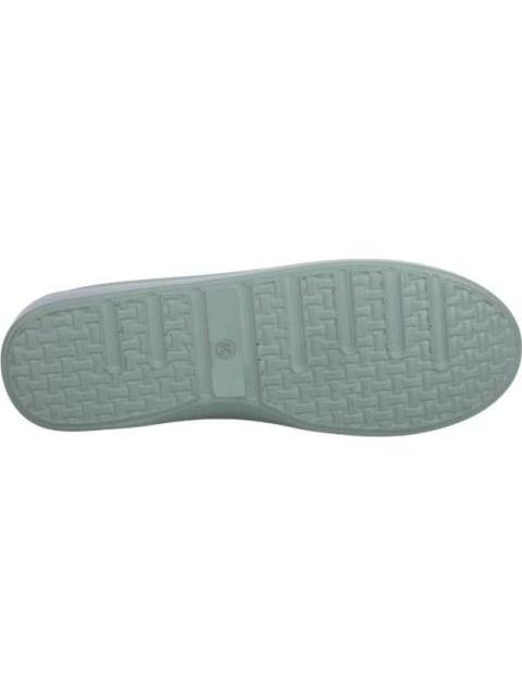 MOCASIN CON PEDRERIA AZUL MENTA SHOSH