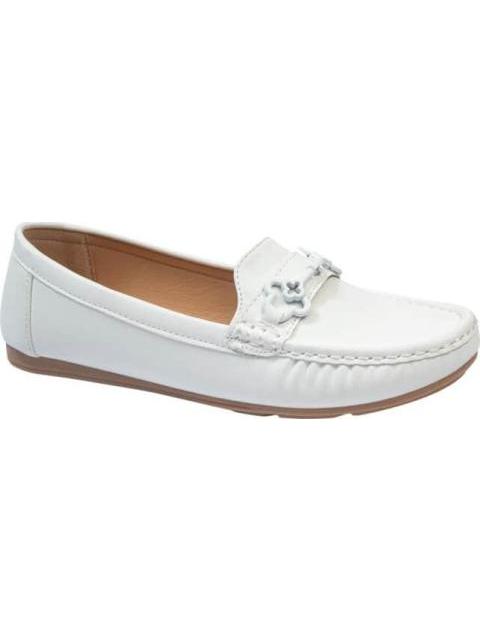 MOCASIN CON HERRAJE BLANCO SHOSH