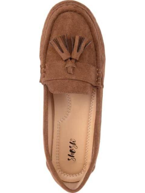 MOCASIN GAMUZA CAMEL SHOSH