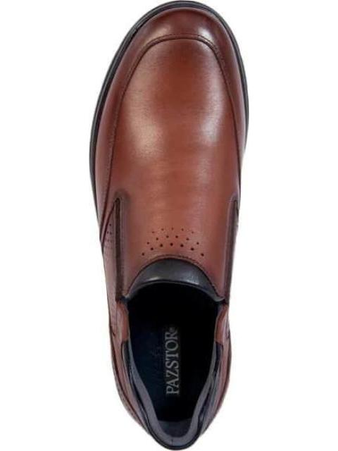 MOCASIN CONFORT PIEL BORREGO CAFE CALZADO PAZSTOR