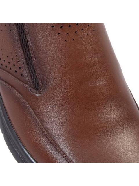 MOCASIN CONFORT PIEL BORREGO CAFE CALZADO PAZSTOR