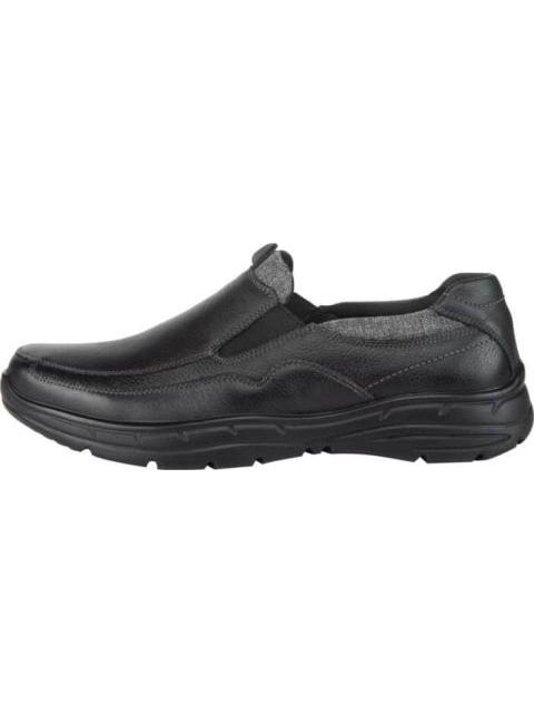 MOCASIN CONFORT PIEL NEGRO CALZADO PAZSTOR