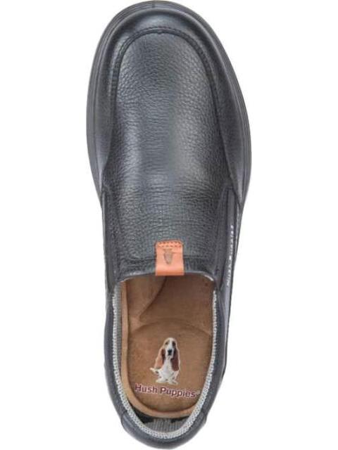MOCASIN CONFORT PIEL NEGRO HUSH PUPPIES