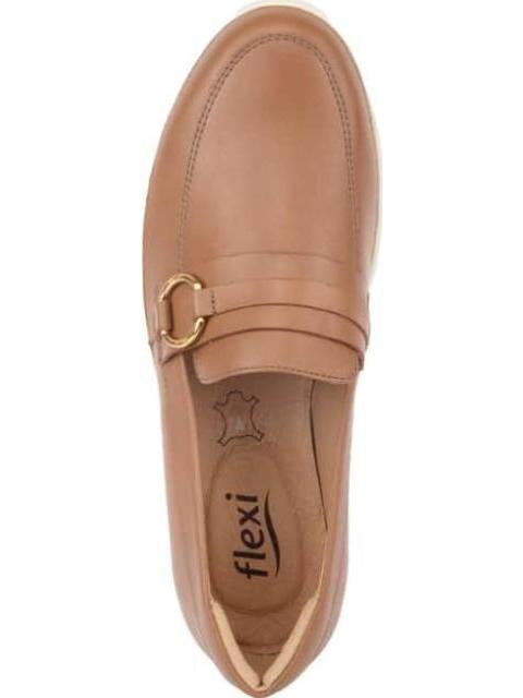 MOCASIN DE PIEL AVENA FLEXI
