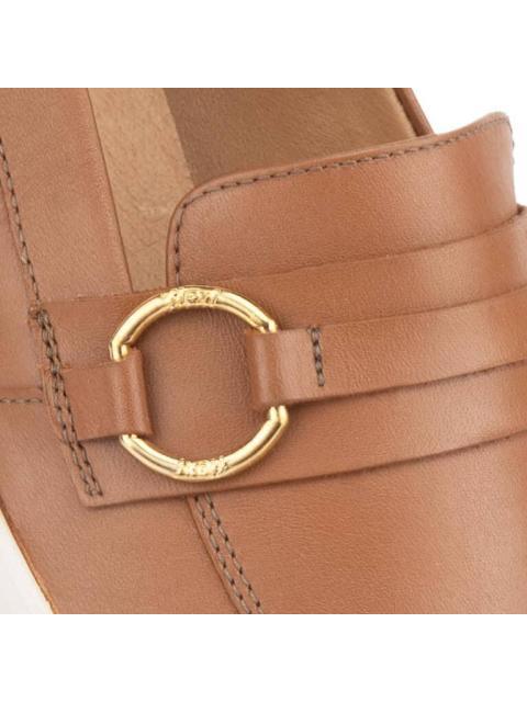 MOCASIN DE PIEL AVENA FLEXI