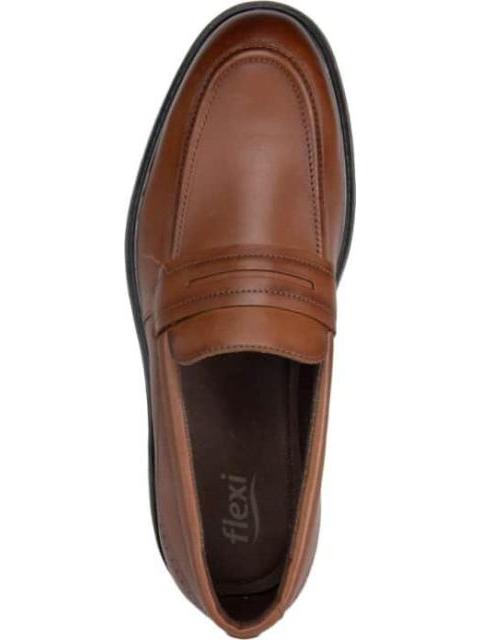 MOCASIN DE PIEL CAFE FLEXI