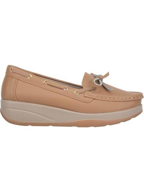 MOCASIN DE PIEL CAMEL SHOSH