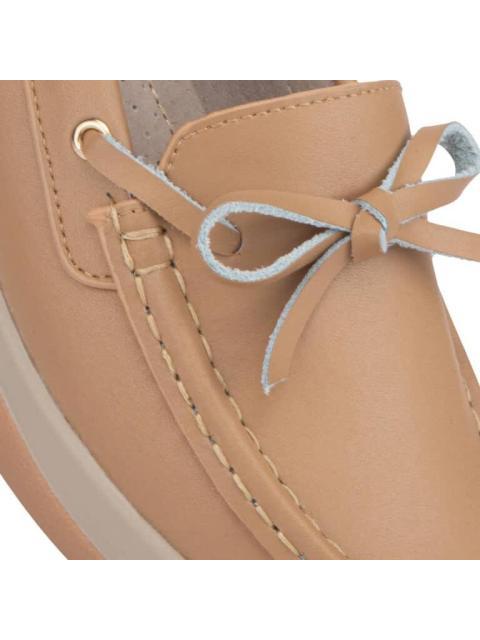 MOCASIN DE PIEL CAMEL SHOSH