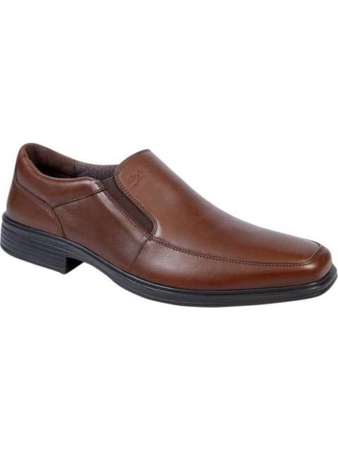 MOCASIN DE PIEL MARRON FLEXI