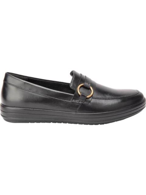 MOCASIN DE PIEL NEGRO FLEXI