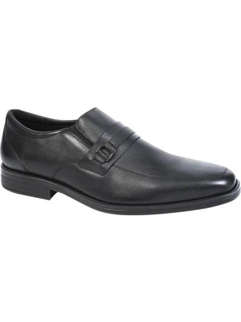 MOCASIN DE PIEL NEGRO FLEXI