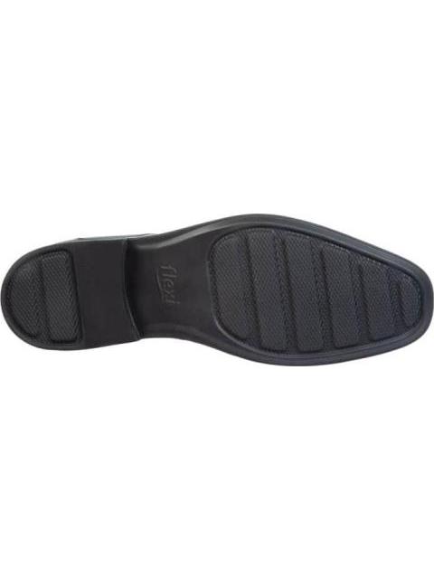 MOCASIN DE PIEL NEGRO FLEXI