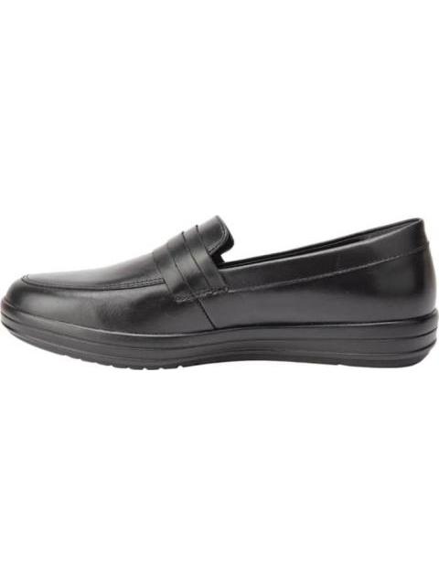 MOCASIN DE PIEL NEGRO FLEXI