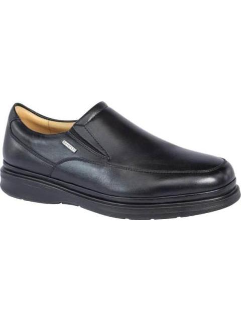 MOCASIN DE PIEL NEGRO QUIRELLI