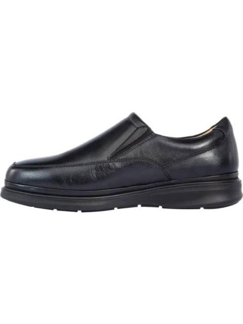 MOCASIN DE PIEL NEGRO QUIRELLI