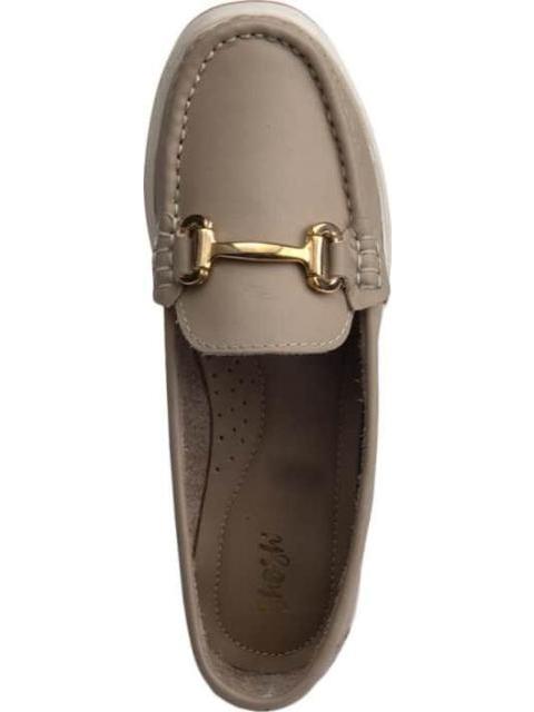 MOCASIN DE PIEL NUDE SHOSH